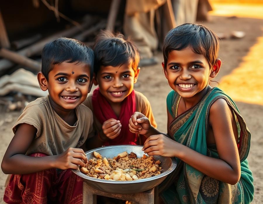 Orphan & poor children